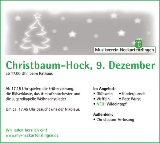Christbaum-Hock 2017