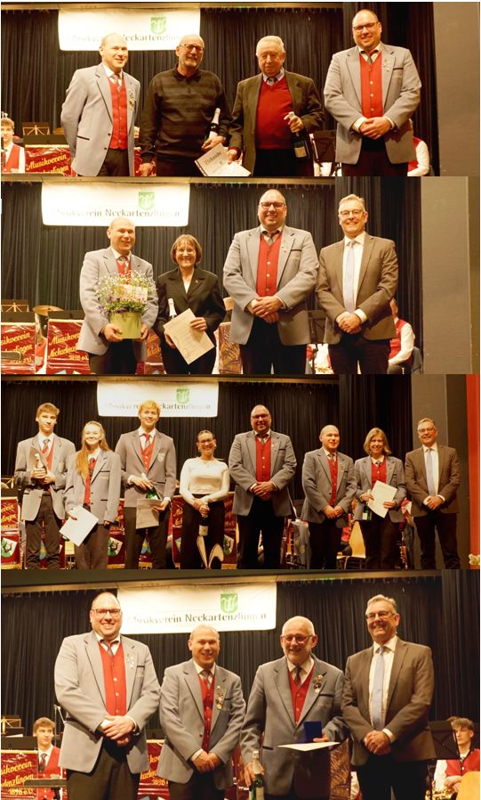 Unsere anwesende Jubilare